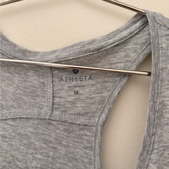 Athleta Light Gray Women's Tank Top - Picture 2 of 5